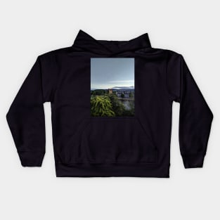 Inverness, evening view, Scotland Kids Hoodie